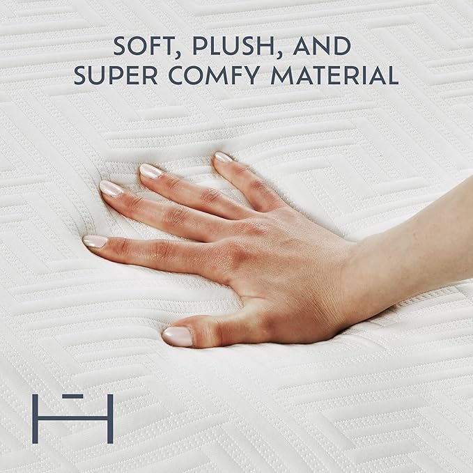Heyward Premium 4” Trifold Mattress, Portable Memory Foam Folding Mattress, Twin Size