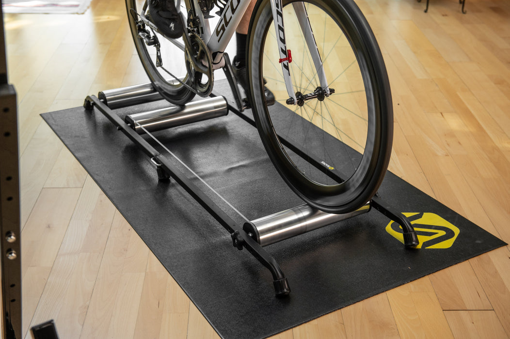 Saris Indoor Bike Trainer Mat For A Quiet & Stable Workout Offering Excellent Floor Protection