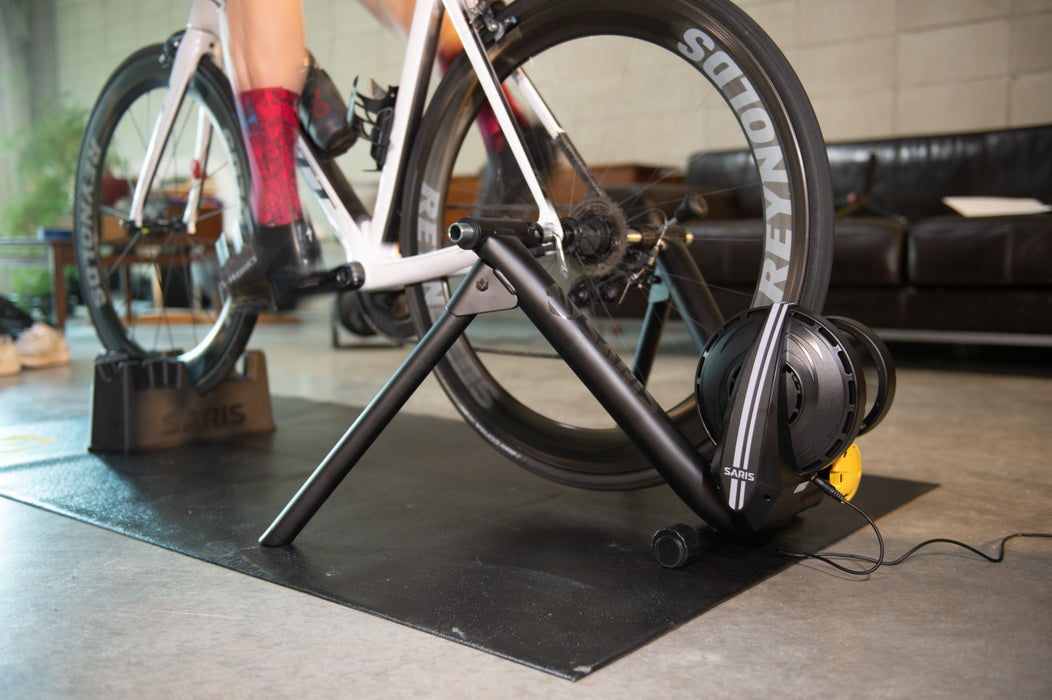 Saris Indoor Bike Trainer Mat For A Quiet & Stable Workout Offering Excellent Floor Protection