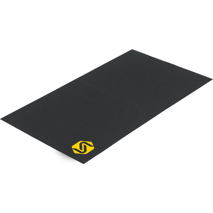 Saris Indoor Bike Trainer Mat For A Quiet & Stable Workout Offering Excellent Floor Protection