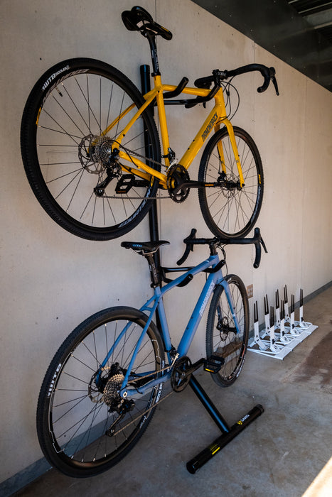 Saris Bike Bunk 2 bike Storage Gravity Stand, no drilling required