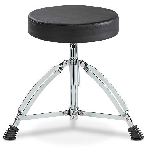 7-Piece Electronic Drum Set, Adult, Professional Electric Drum Set, Included Drum Sticks & Throne