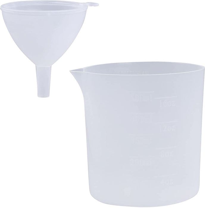 Measuring Cup and Funnel for steamer IVATCSC10