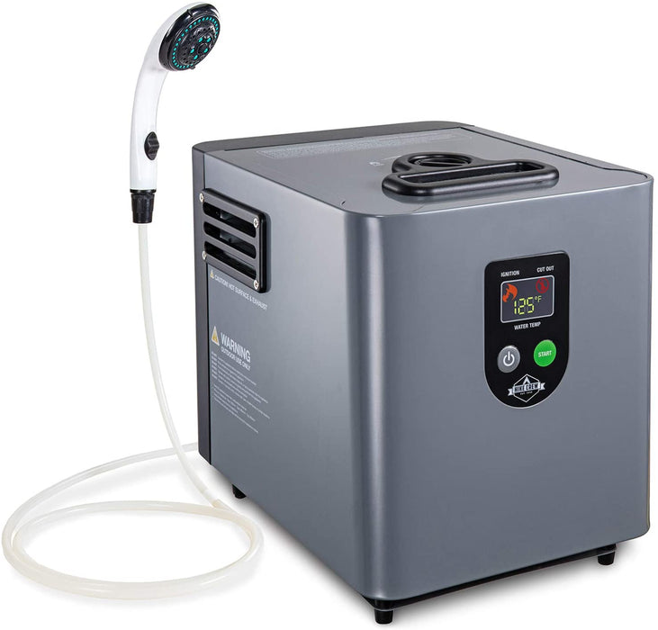 Portable Propane Water Heater and Shower Pump