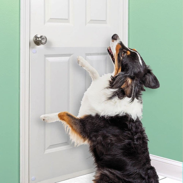Large Vinyl Door Guard For Dog Scratching - 33