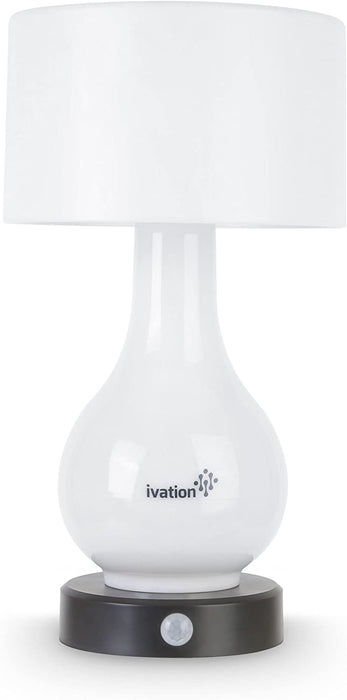 6-LED Battery Powered Lamp, Motion Sensing Table Lamp w/Multi Zone Light