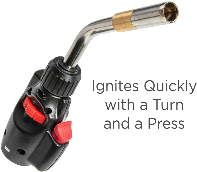 Propane Torch, Torch Lighter with Trigger Ignition and Adjustable Flame