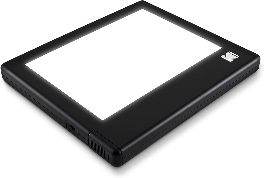 Portable Film & Slide LED Light Box, 7''x 5'' Negatives, Slides & Film Photos Viewer & Scanner