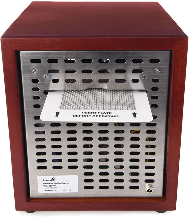 Ozone Generator Machine, Air Purifier, Ionizer & Deodorizer - Purifies Up to 3,500 Sq/Ft, Cherry