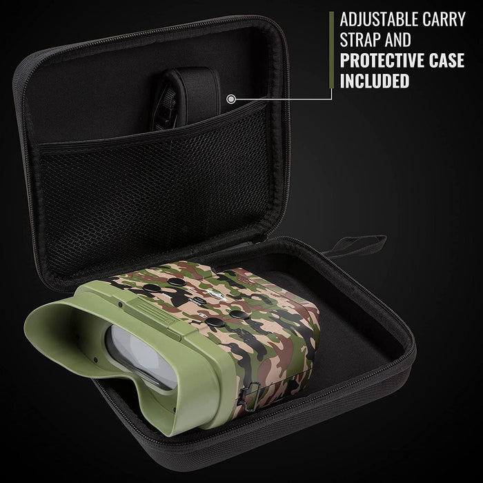 Camouflage Digital Night Vision Binoculars with Built-in Camera, Capture HD Photos & Videos