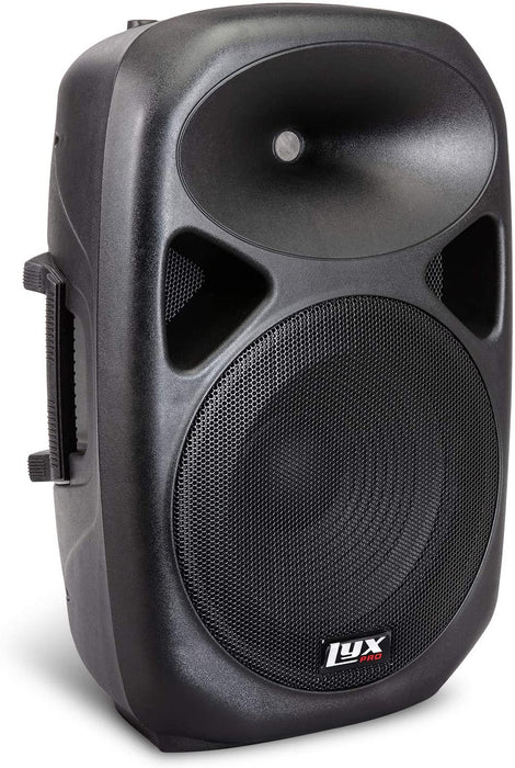 12" PA System Powerful Compact PA Portable Active Speaker System with Equalizer, Bluetooth & More