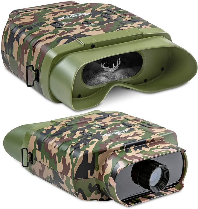 Camouflage Digital Night Vision Binoculars, Infrared Night Vision Goggles with 7X Optical Zoom