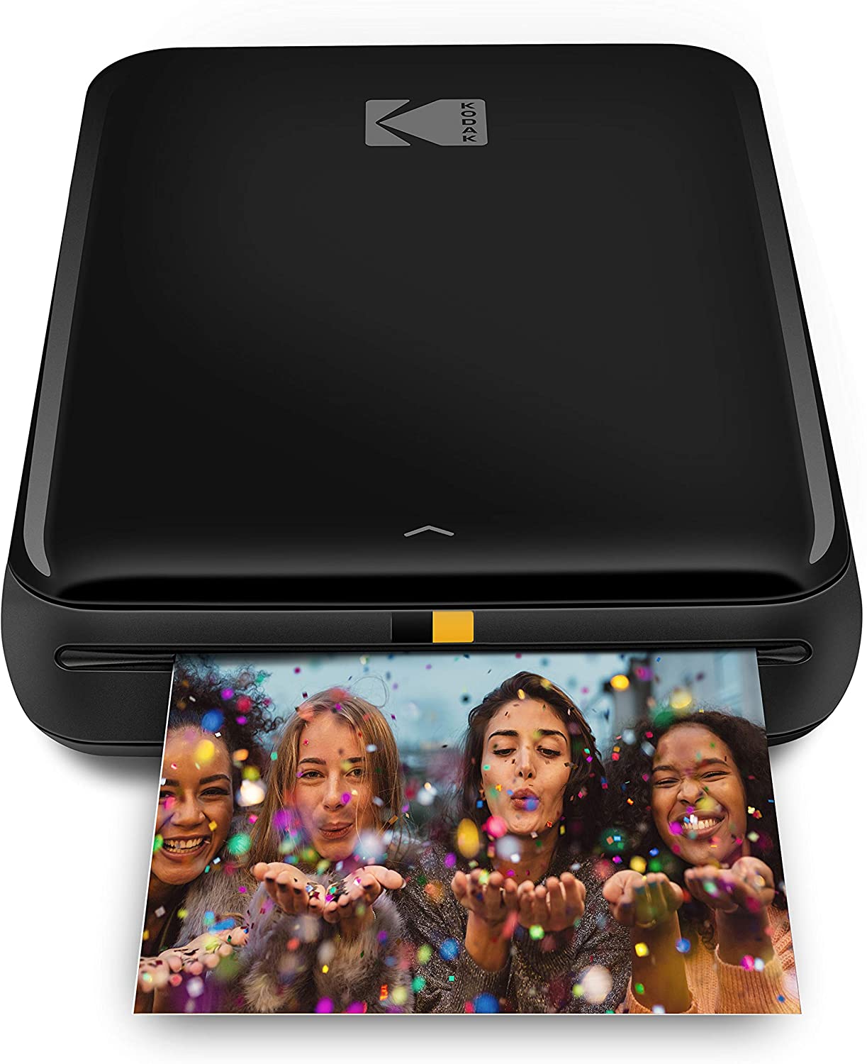 Wireless Mobile Photo Mini Printer (Black) Compatible w/ iOS