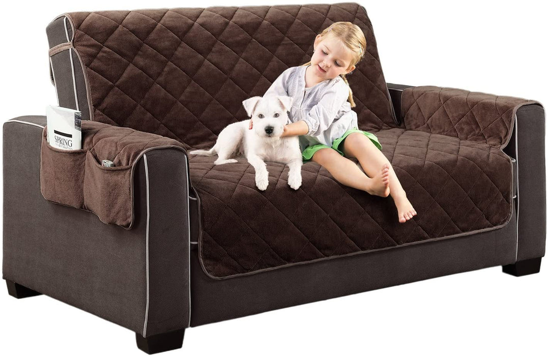 Home Dynamix Reversible Couch Cover | Spills, Stains, Rips & Wear Protector