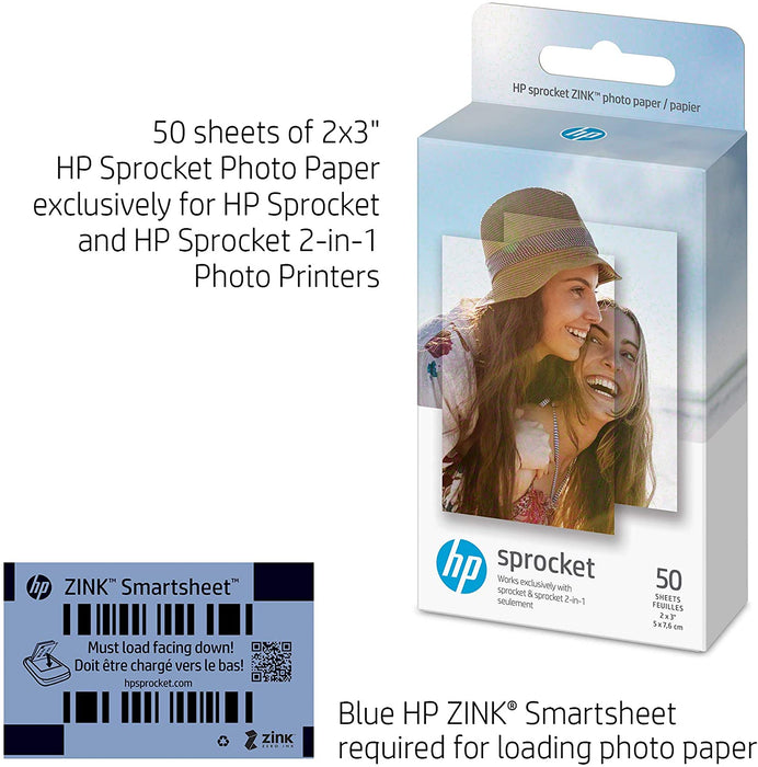 HP Sprocket 2x3