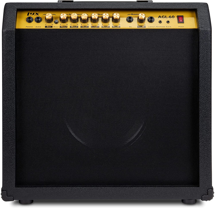 Electric Guitar Amplifier with Built-In Speaker - 60 Watt