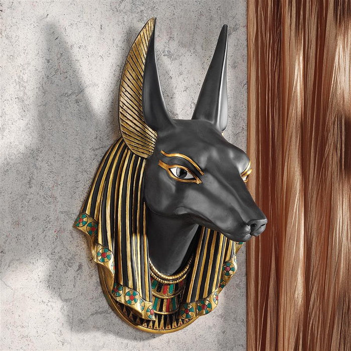 ANUBIS THE JACKAL GOD PLAQUE
