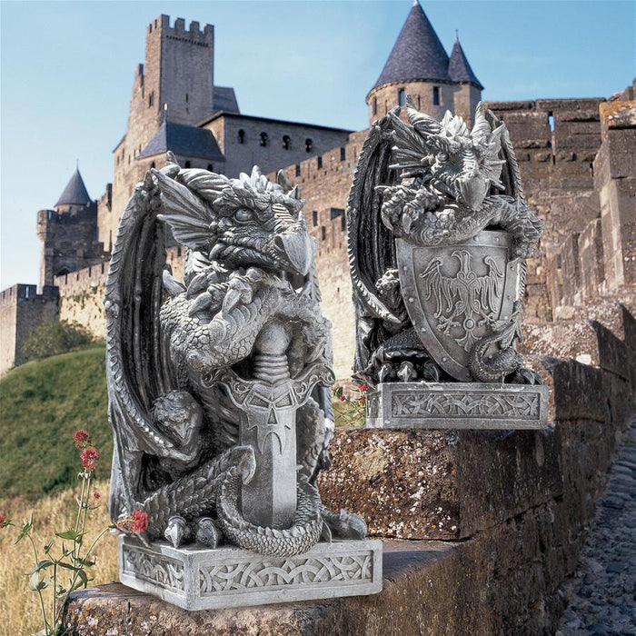 SET OF SWORD & SHIELD DRAGONS