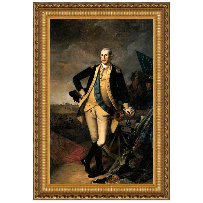 33.5X49 GEORGE WASHINGTON AT PRINCETON