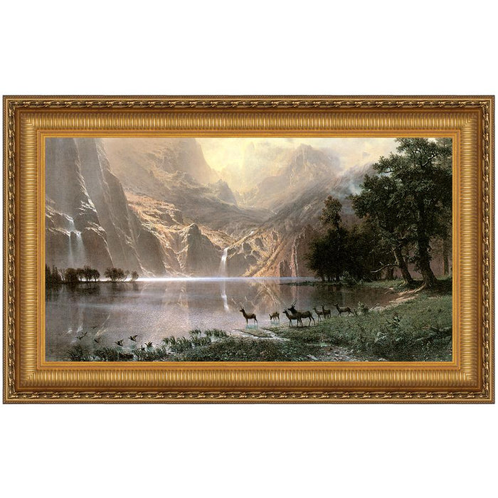 18X13 AMONG THE SIERRA NEVADA 1868