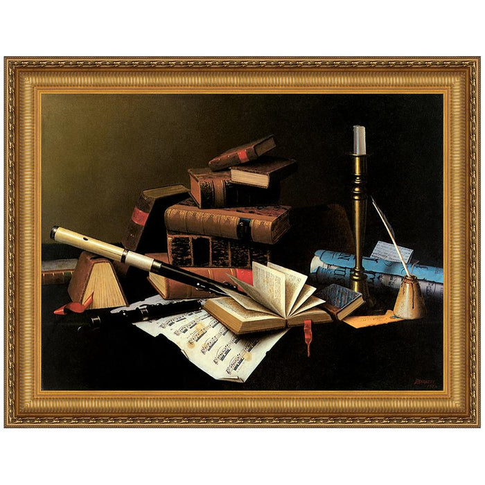 27X22 MUSIC AND LITERATURE 1878