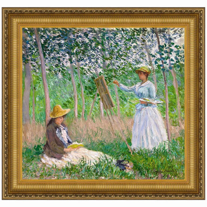 26X24 WOODS AT GIVERNY BLANCHE HOSCHEDE