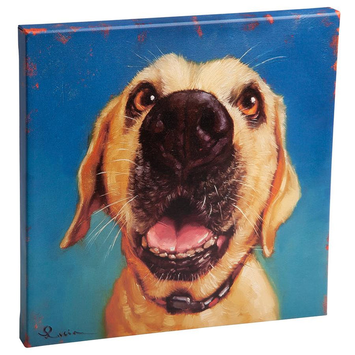 16X16 FOLLOW YOUR NOSE 2 YELLOW LAB