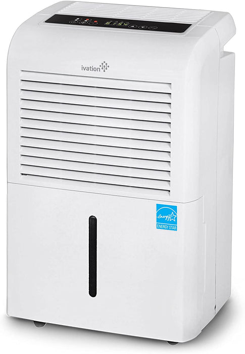 4,500 Sq Ft Energy Star Dehumidifier With Drain Hose, Programmable Humidistat, and Timer