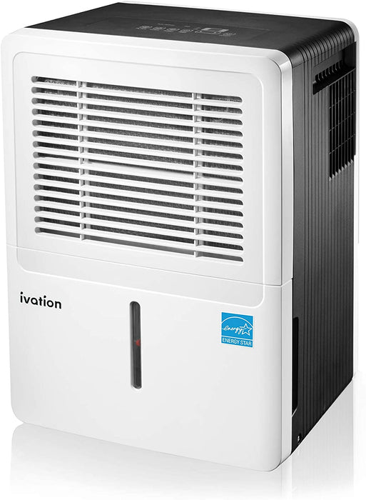 2,000 Sq Ft, 30 Pint Large Energy Star Dehumidifier with Drain Hose(Built-in) for Home W/ Humidistat