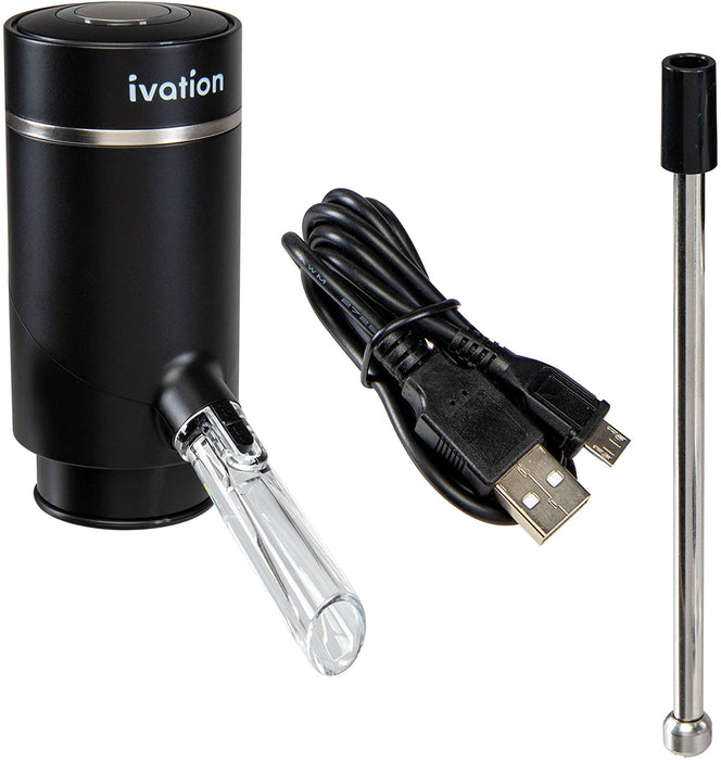 Wine Aerator and Dispenser Spout, Electric Wine Pourer and Stopper