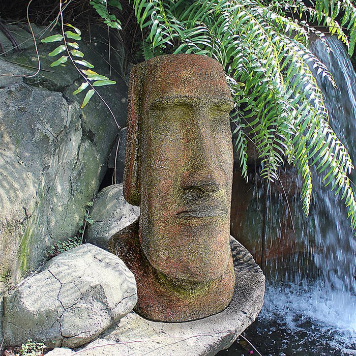 MEDIUM EASTER ISLAND MOAI HEAD