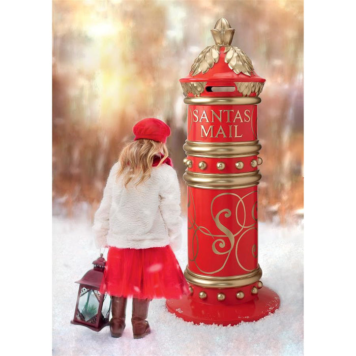 SANTAS NORTH POLE HOLIDAY MAILBOX