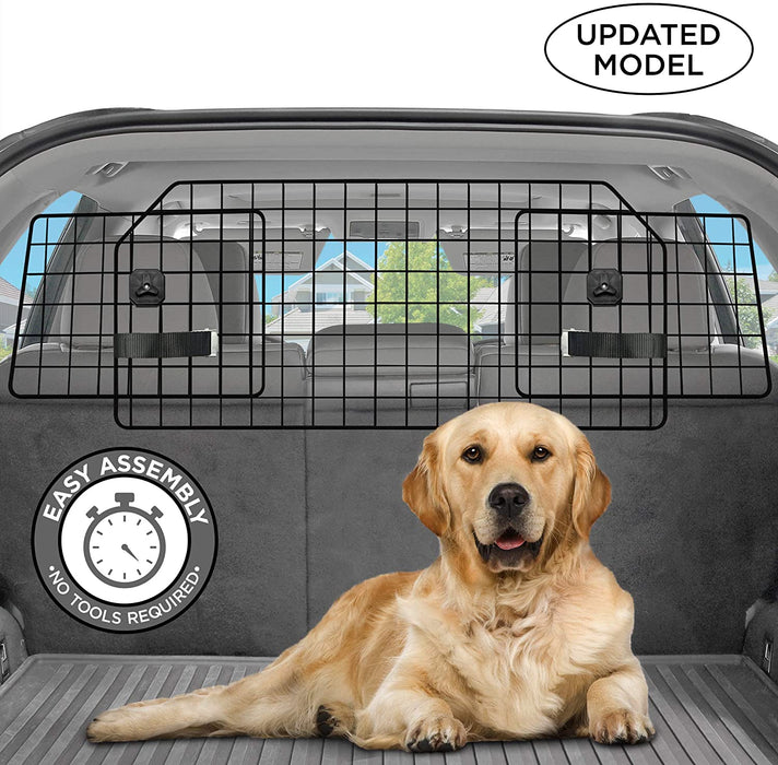 Dog Car Barrier for SUV, Cars & Vehicles, Adjustable Car Pet Barrier for Dogs