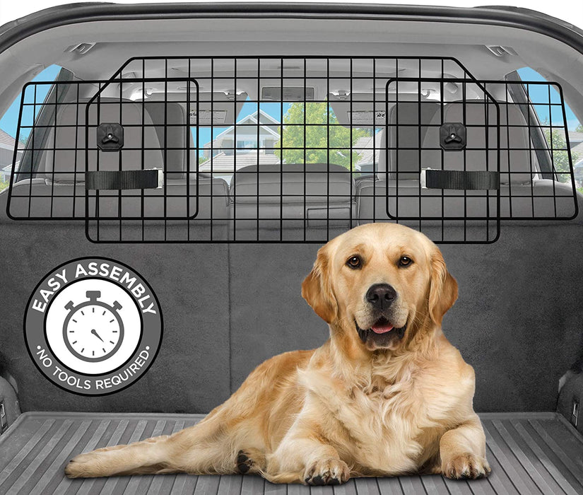 Dog Car Barrier for SUV, Cars & Vehicles, Adjustable Car Pet Barrier for Dogs