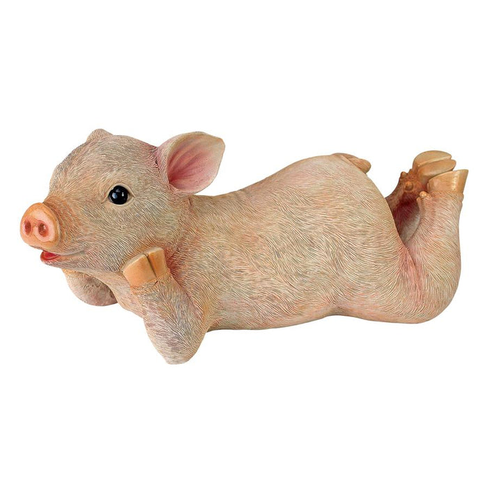 VOGUE THE LOUNGING PIG STATUE