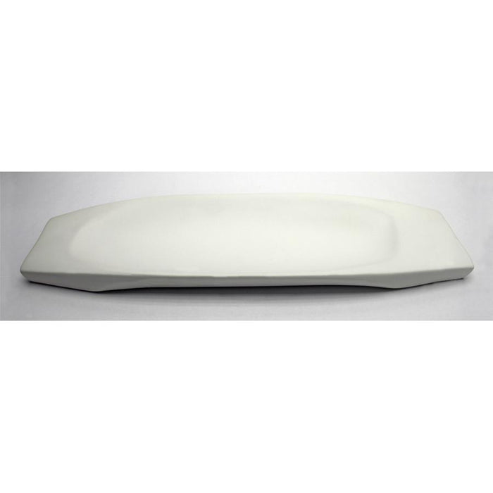 DELSIN 21IN WHITE CERAMIC DISH