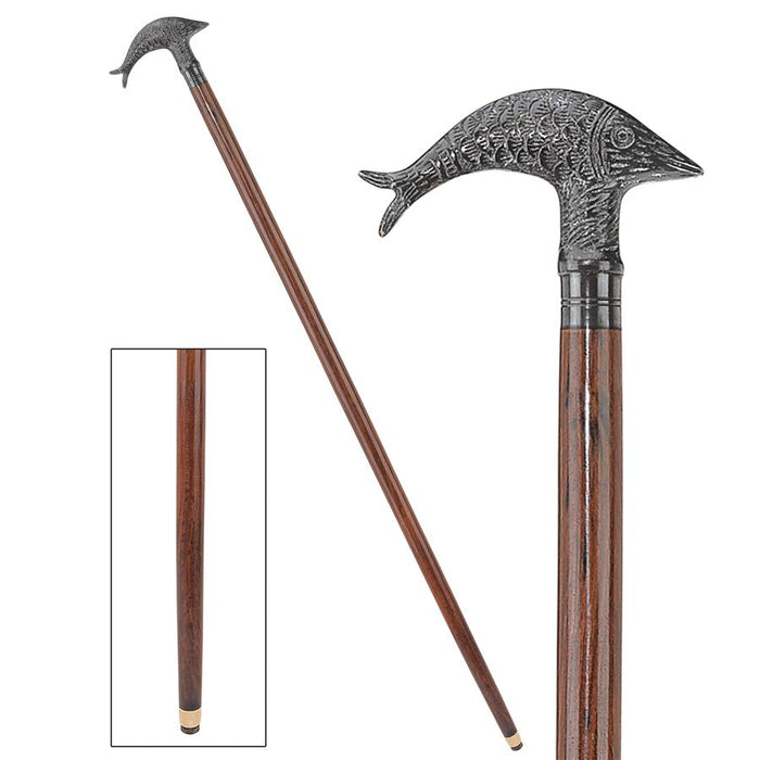 DOLPHIN HANDLE WALKING STICK