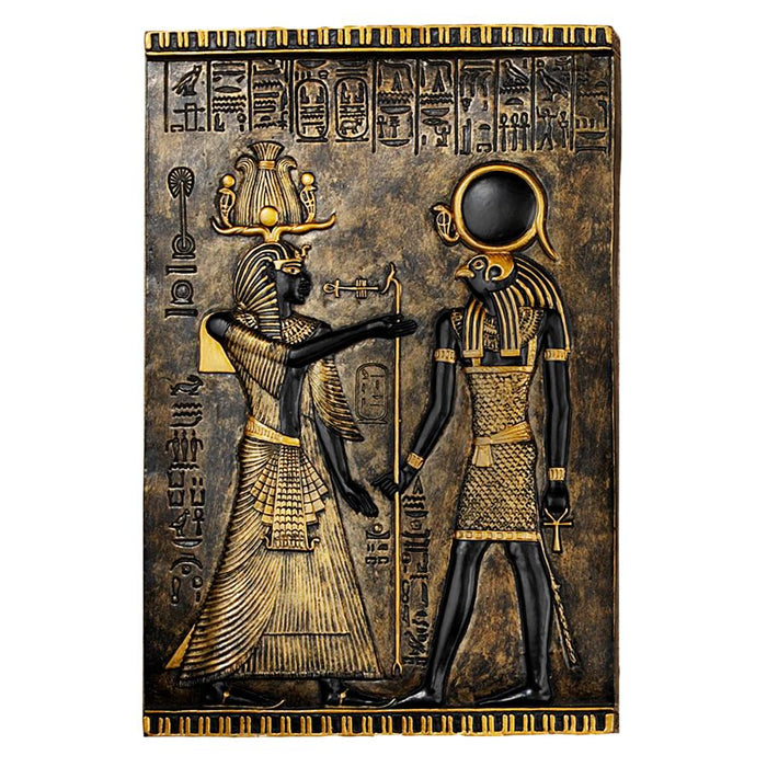 HORUS EGYPTIAN TEMPLE STELE PLAQUE