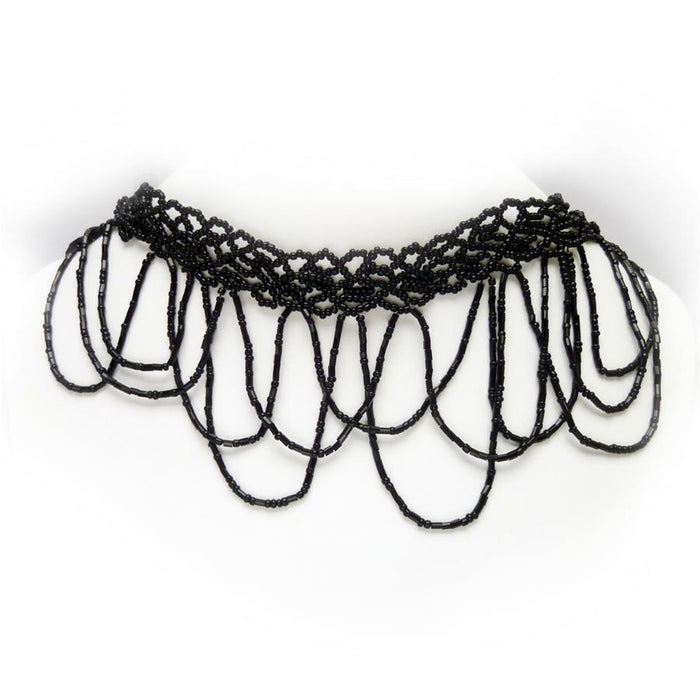 SAPPHO BEADED CHOKER