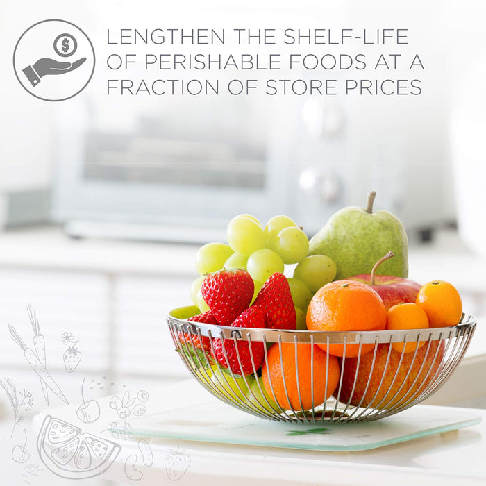 Ivation 6-Tray, 600W Food Dehydrator with Digital Timer and Temperature Control - Stainless Steel