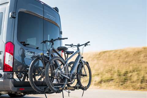 Saris SuperClamp HD 2 Bike Hitch Rack, RV Compatible Bike Transport System