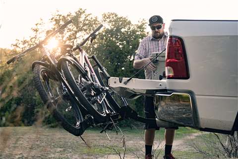 Saris SuperClamp HD 2 Bike Hitch Rack, RV Compatible Bike Transport System
