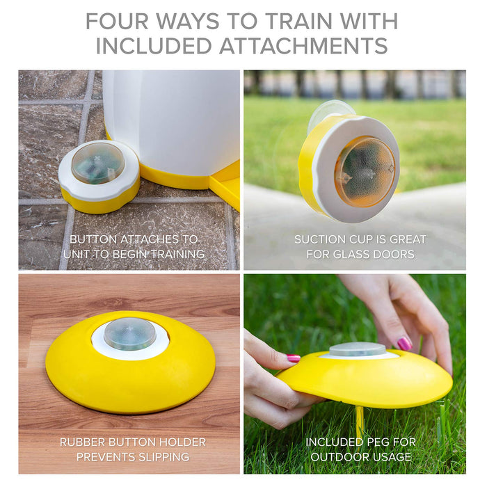 Arf Pets Dog Treat Dispenser with Button – Dog Memory Training Toy Promotes Exercise