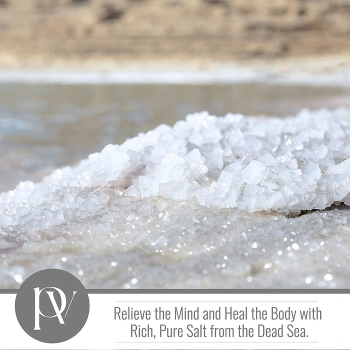 Dead Sea Fizzy Bath, 100% Natural Bath Bomb Flakes & Calming Powder Soak - 14oz.