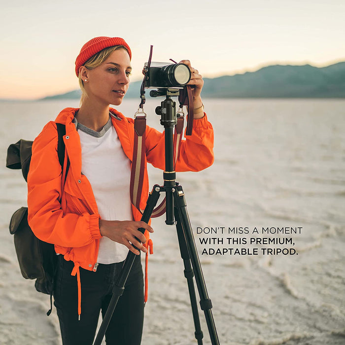 Kodak Photo Gear Premium Tripod + Monopod with 360° Ball Head 63ʺ/160 cm