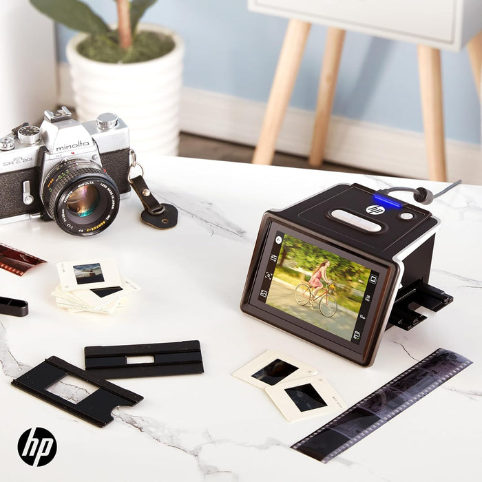 HP HPFS500: FilmScan 5" Touch Screen Film Scanner
