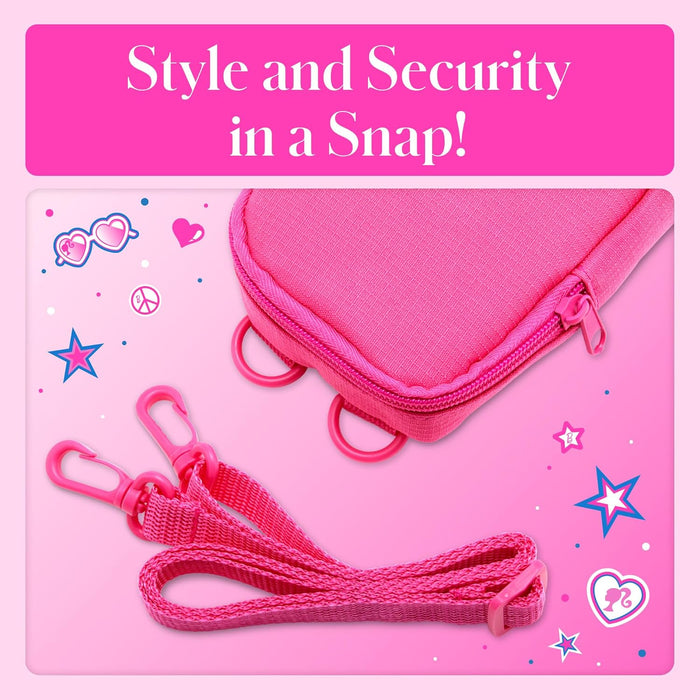 Barbie x Kodak Soft Travel Case with Zipper Closure and Crossbody Shoulder Strap (Case Only)