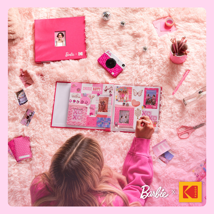 Barbie x Kodak Printomatic 2x3” Instant Print Camera, 5MP Portable Instant Camera - Iconic Style