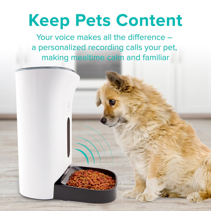 Smart Automatic Pet Feeder Programmable Food Dispenser for Dogs & Cats