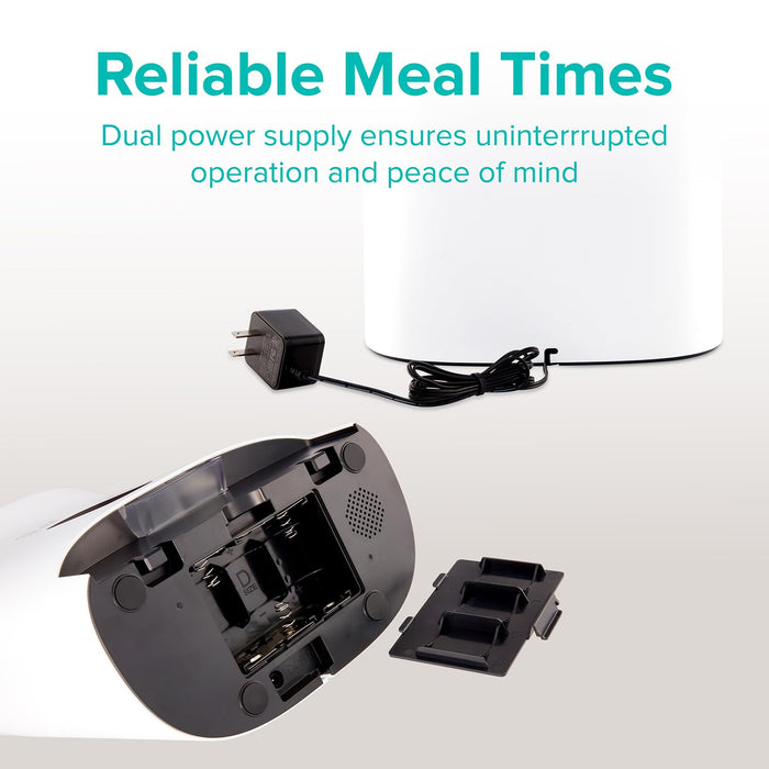 Smart Automatic Pet Feeder Programmable Food Dispenser for Dogs & Cats